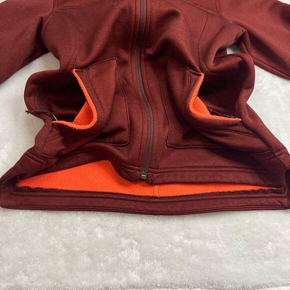 The North Face Wakerly Fleece Jacket in Sequoia Red Women's Size Small Polyester - Picture 4 of 11